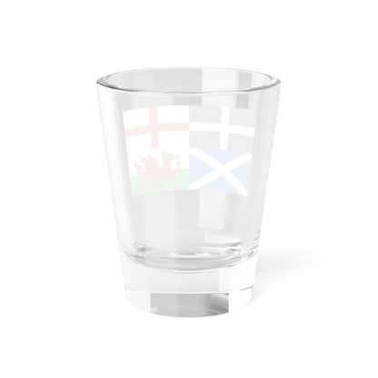 Flags of Cornwall England Scotland and Wales (England) Shot Glass 1.5oz - Go Mug Yourself