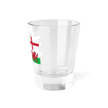 Flags of Cornwall England Scotland and Wales (England) Shot Glass 1.5oz - Go Mug Yourself