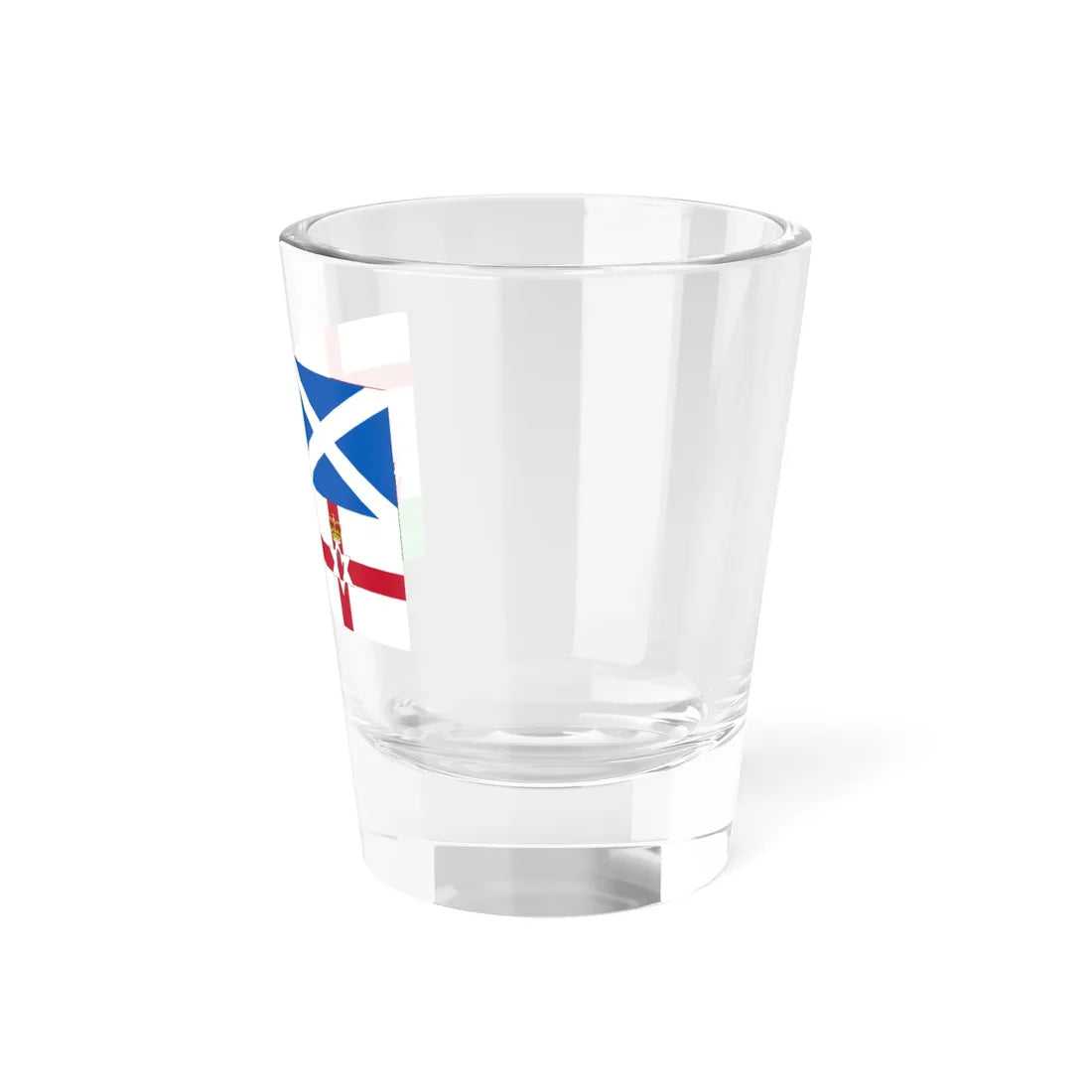 Flags of England Scotland Wales and Northern Ireland (England) Shot Glass 1.5oz - Go Mug Yourself