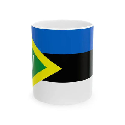 Flags of Estonia - Border Guards (Estonia) White Coffee Mug 11oz - Go Mug Yourself
