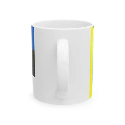Flags of Estonia - Border Guards (Estonia) White Coffee Mug - Go Mug Yourself
