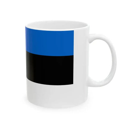 Flags of Estonia - Border Guards (Estonia) White Coffee Mug - Go Mug Yourself