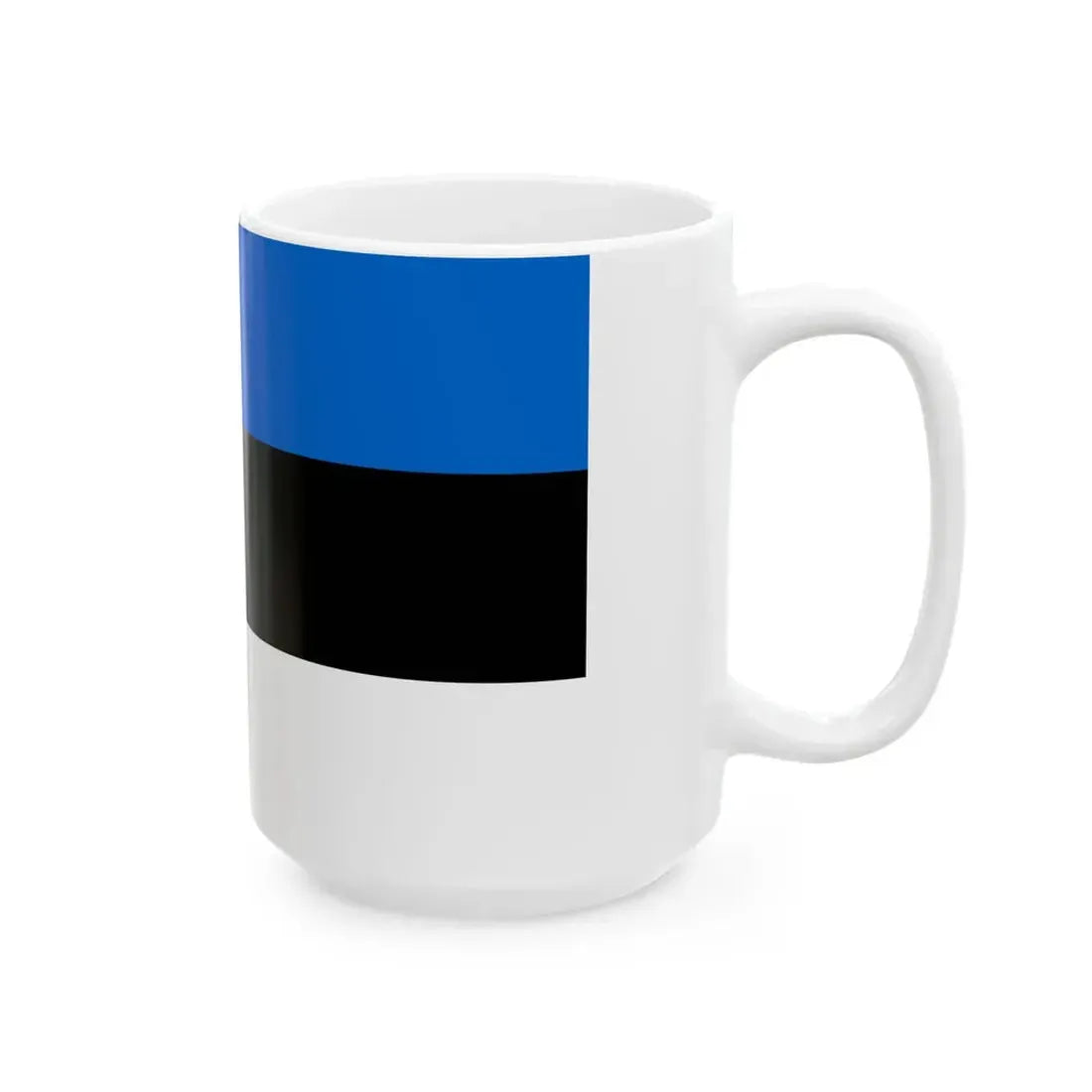 Flags of Estonia - Border Guards (Estonia) White Coffee Mug - Go Mug Yourself