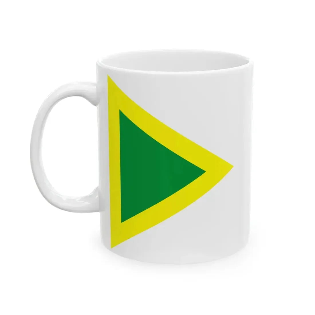 Flags of Estonia - Border Patrol pennant (Estonia) White Coffee Mug - Go Mug Yourself