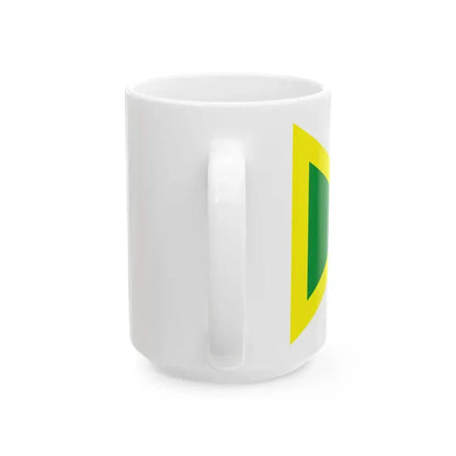 Flags of Estonia - Border Patrol pennant (Estonia) White Coffee Mug - Go Mug Yourself