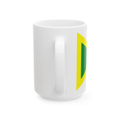 Flags of Estonia - Border Patrol pennant (Estonia) White Coffee Mug - Go Mug Yourself