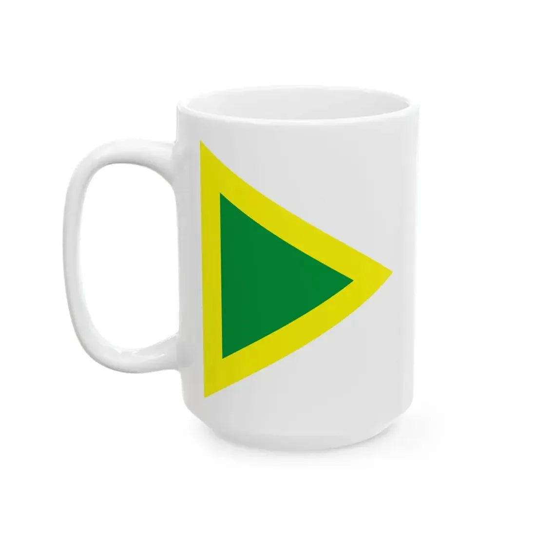 Flags of Estonia - Border Patrol pennant (Estonia) White Coffee Mug - Go Mug Yourself