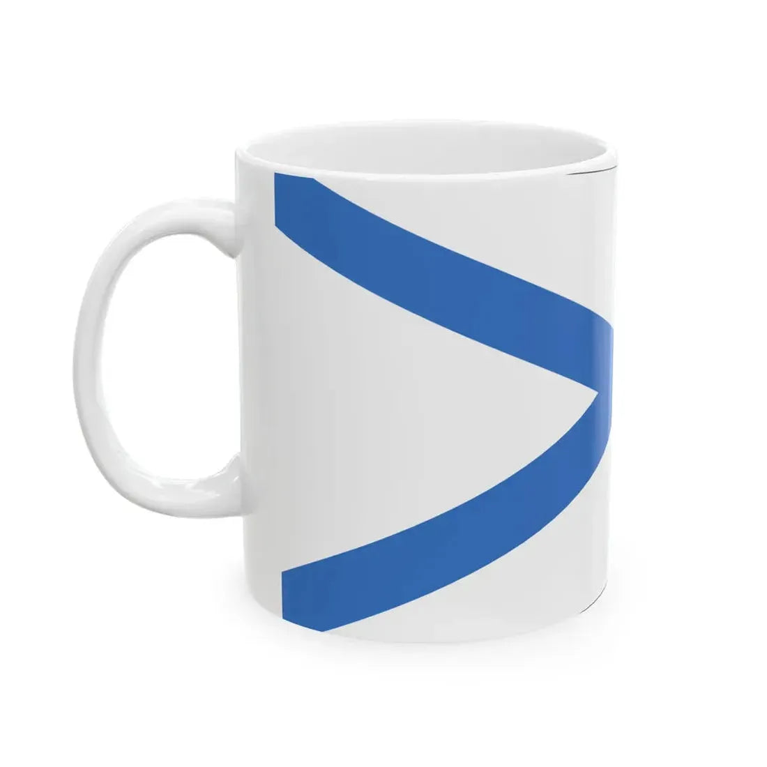 Flags of Estonia - Chief of Division (Estonia) White Coffee Mug - Go Mug Yourself