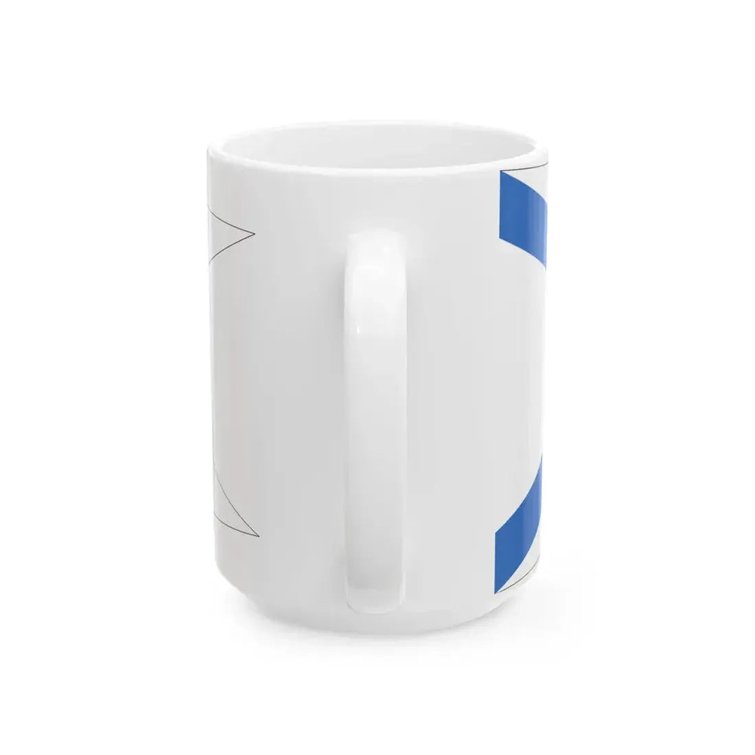 Flags of Estonia - Chief of Division (Estonia) White Coffee Mug - Go Mug Yourself