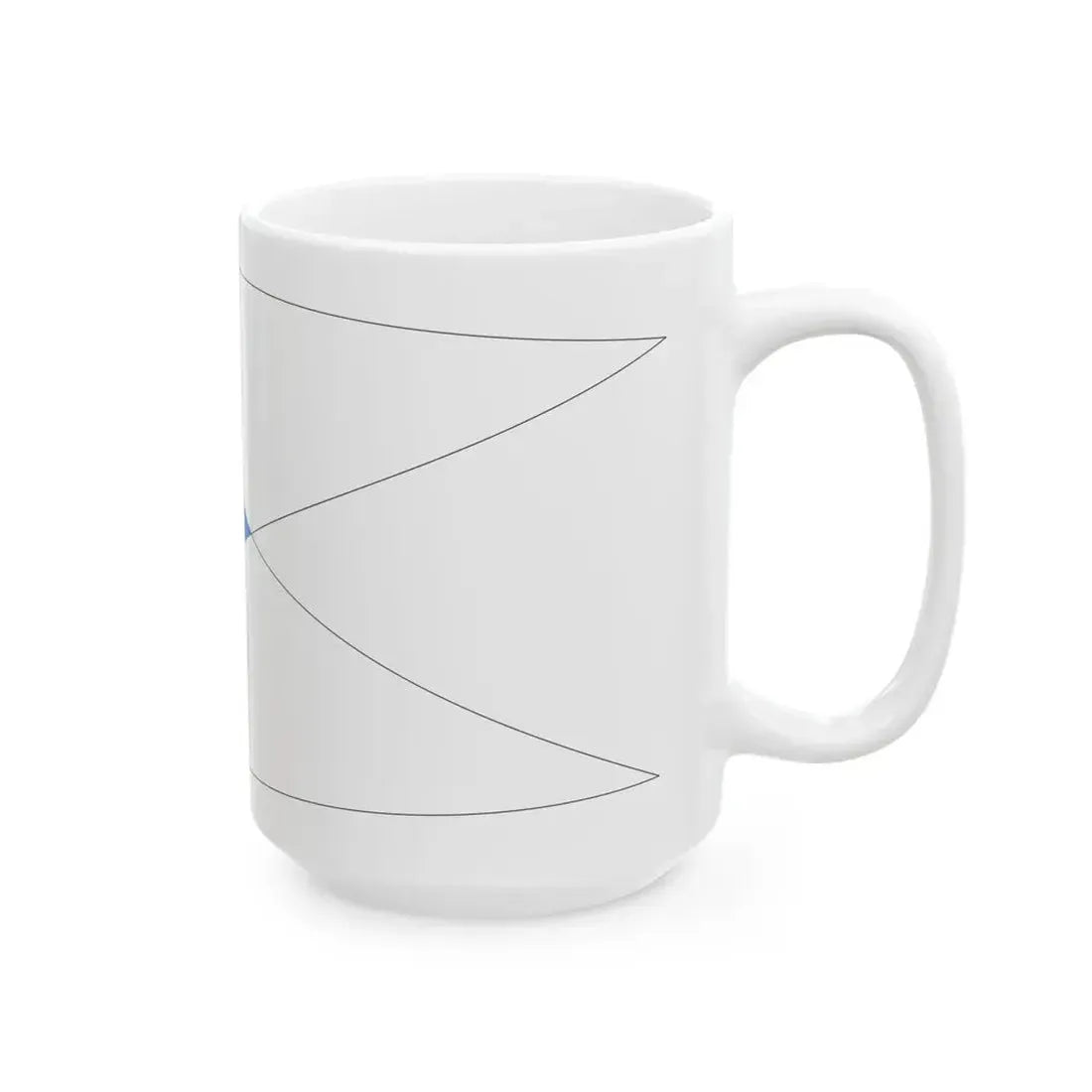 Flags of Estonia - Chief of Division (Estonia) White Coffee Mug - Go Mug Yourself