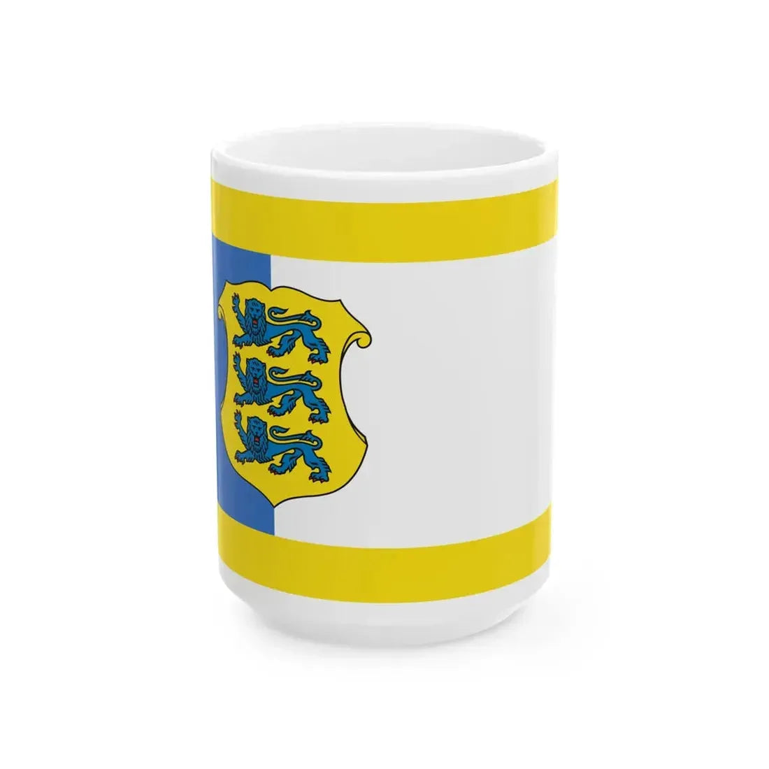 Flags of Estonia - Commander-in-Chief (Estonia) White Coffee Mug 15oz - Go Mug Yourself