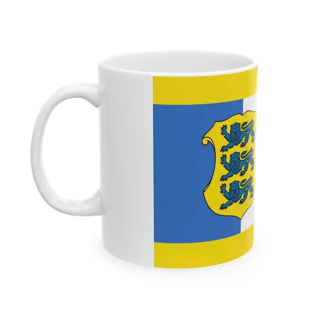 Flags of Estonia - Commander-in-Chief (Estonia) White Coffee Mug - Go Mug Yourself