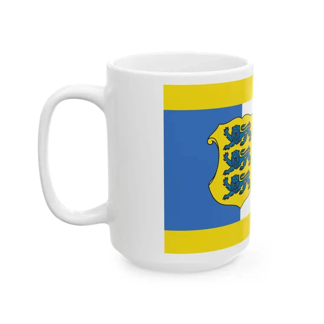 Flags of Estonia - Commander-in-Chief (Estonia) White Coffee Mug - Go Mug Yourself