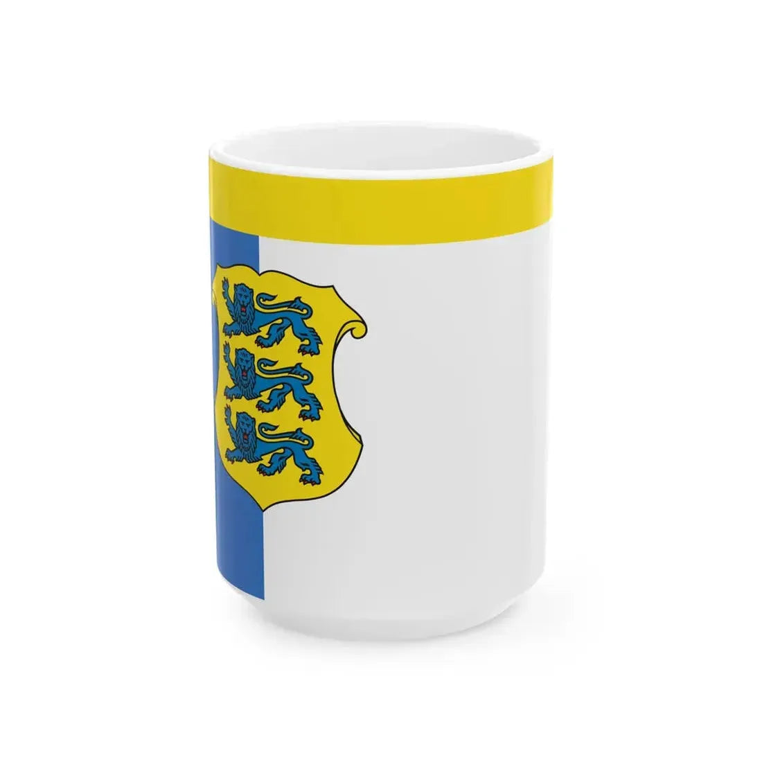 Flags of Estonia - Lieutenant General (Estonia) White Coffee Mug 15oz - Go Mug Yourself
