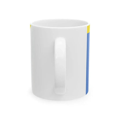Flags of Estonia - Lieutenant General (Estonia) White Coffee Mug - Go Mug Yourself