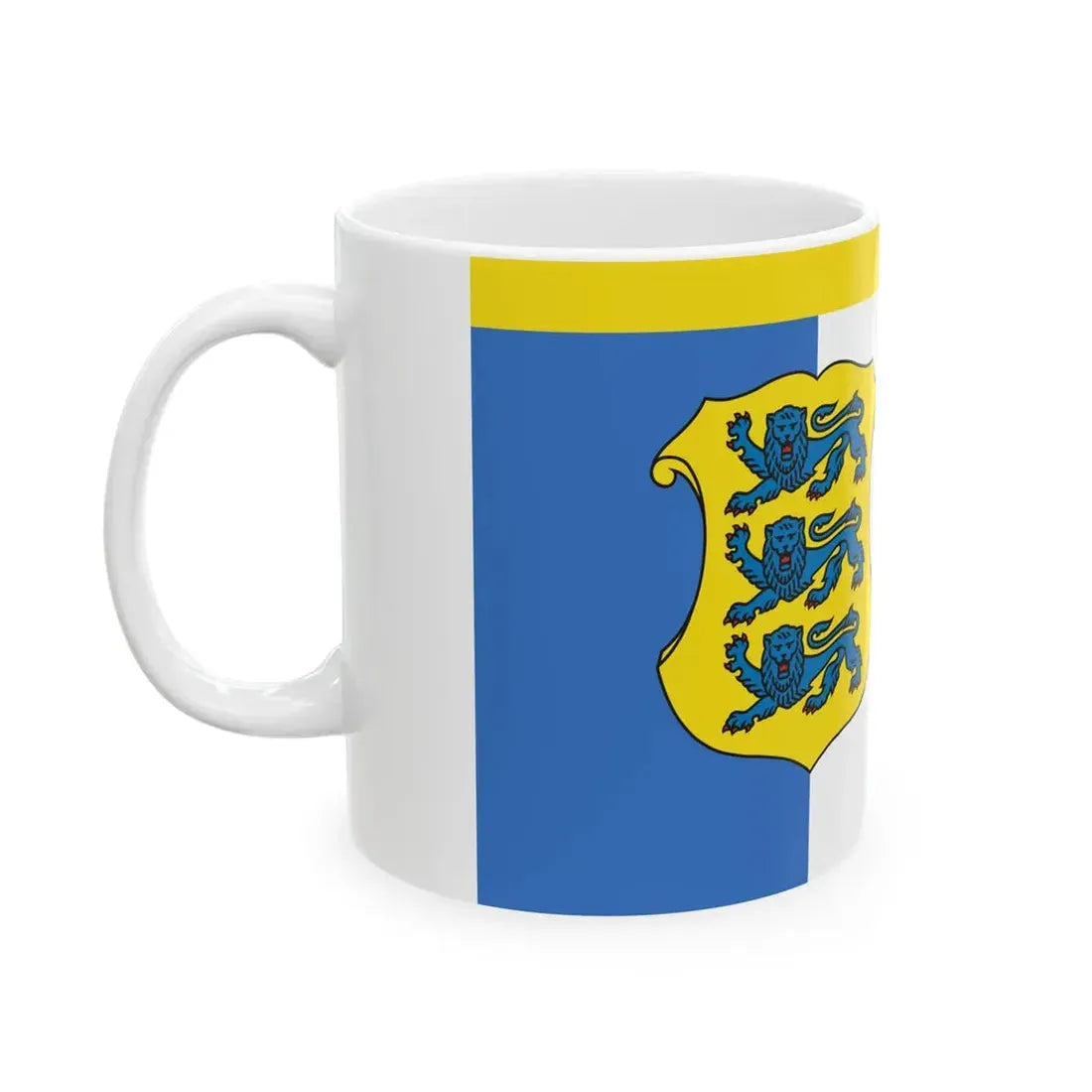 Flags of Estonia - Lieutenant General (Estonia) White Coffee Mug - Go Mug Yourself