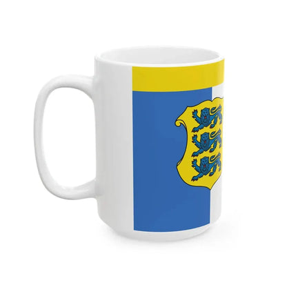 Flags of Estonia - Lieutenant General (Estonia) White Coffee Mug - Go Mug Yourself