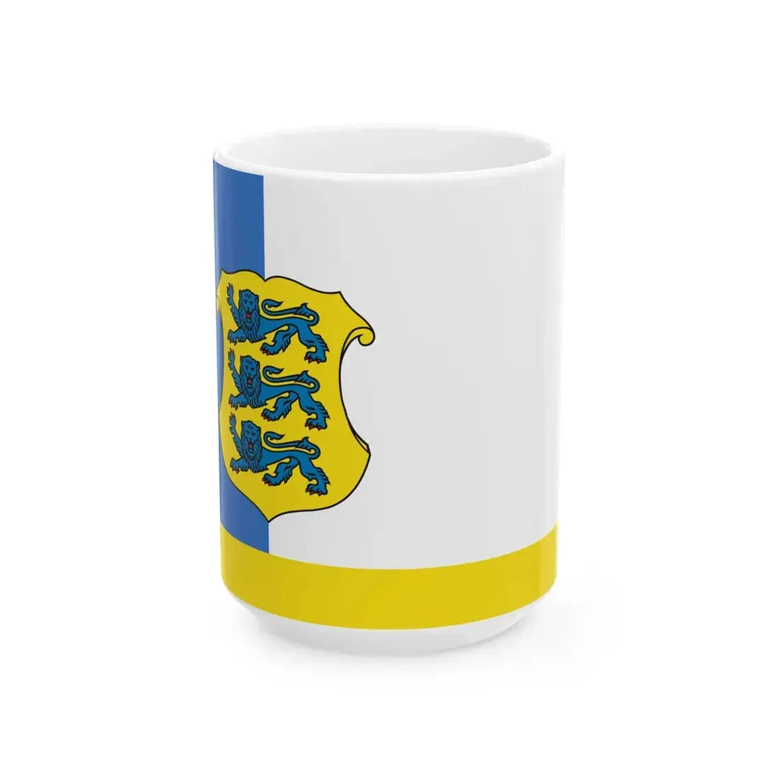Flags of Estonia - Major General (Estonia) White Coffee Mug 15oz - Go Mug Yourself