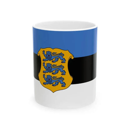 Flags of Estonia - Minister of Defence (Estonia) White Coffee Mug 11oz - Go Mug Yourself