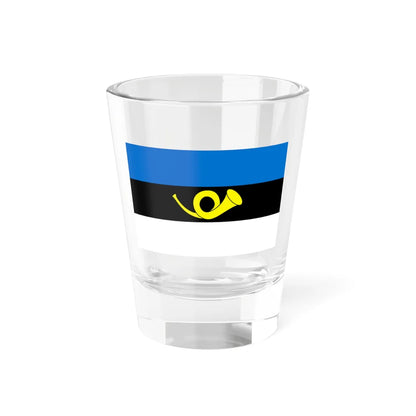 Flags of Estonia - Postal Flag (Estonia) Shot Glass 1.5oz 1.5oz - Go Mug Yourself