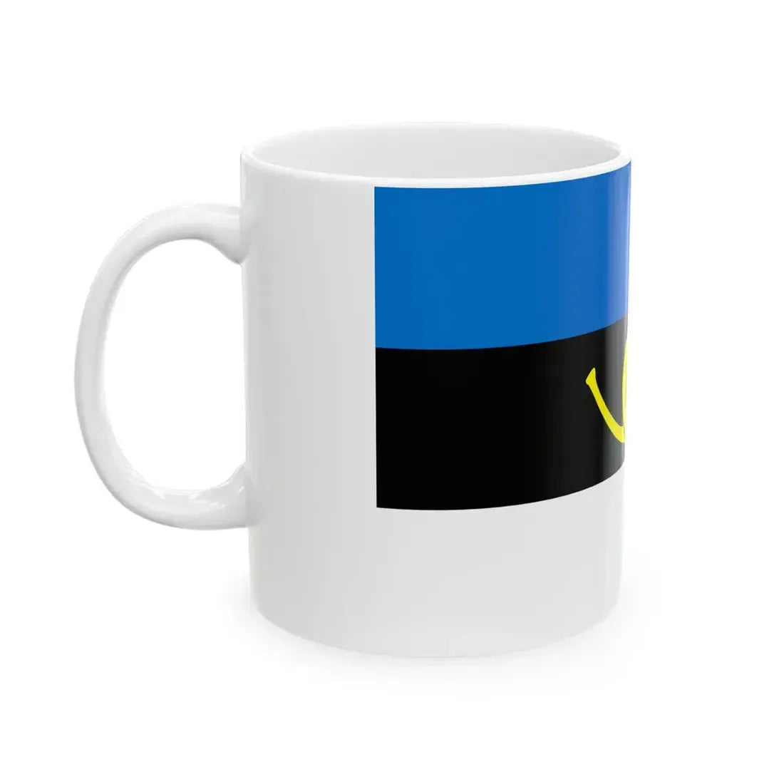 Flags of Estonia - Postal Flag (Estonia) White Coffee Mug - Go Mug Yourself