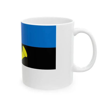 Flags of Estonia - Postal Flag (Estonia) White Coffee Mug - Go Mug Yourself