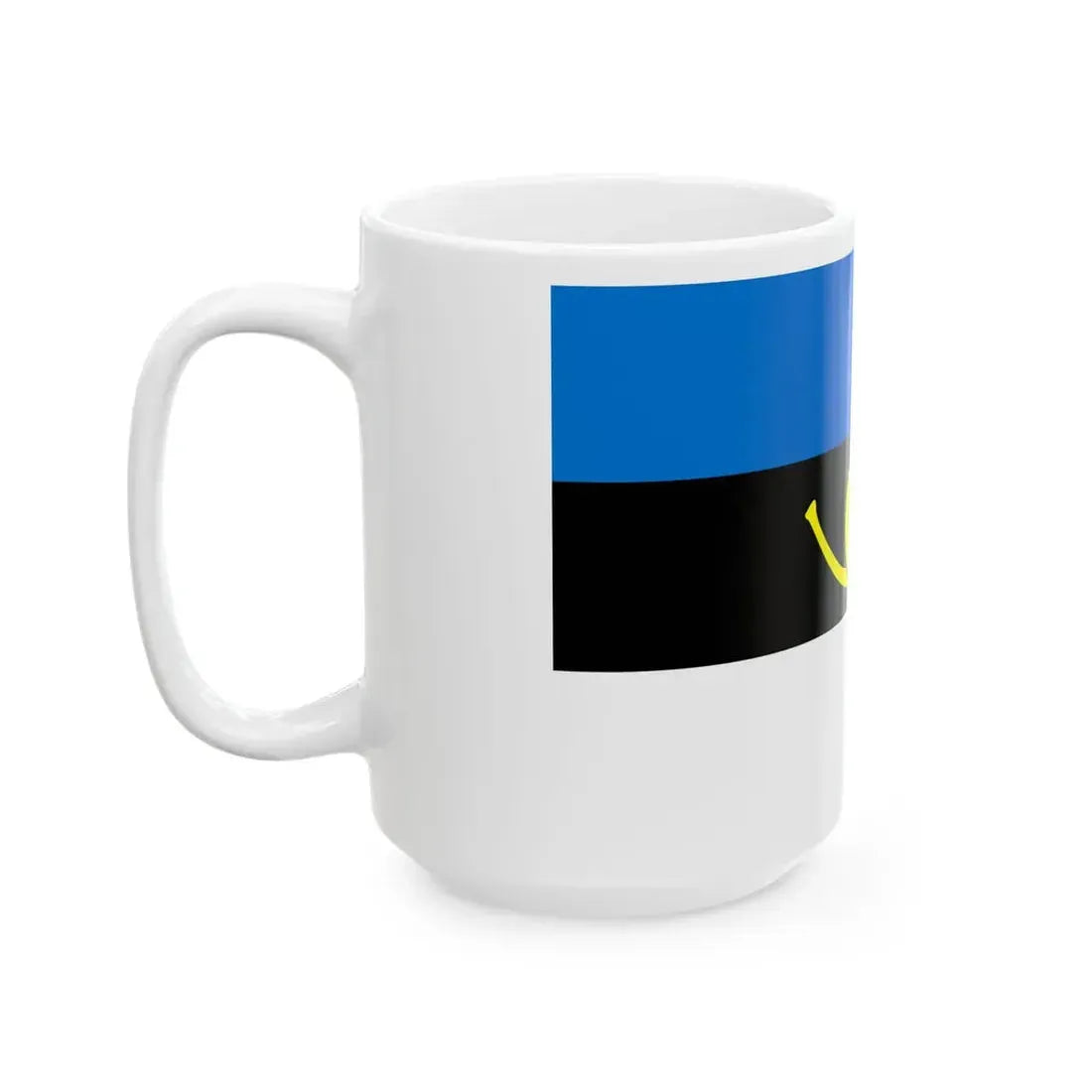 Flags of Estonia - Postal Flag (Estonia) White Coffee Mug - Go Mug Yourself