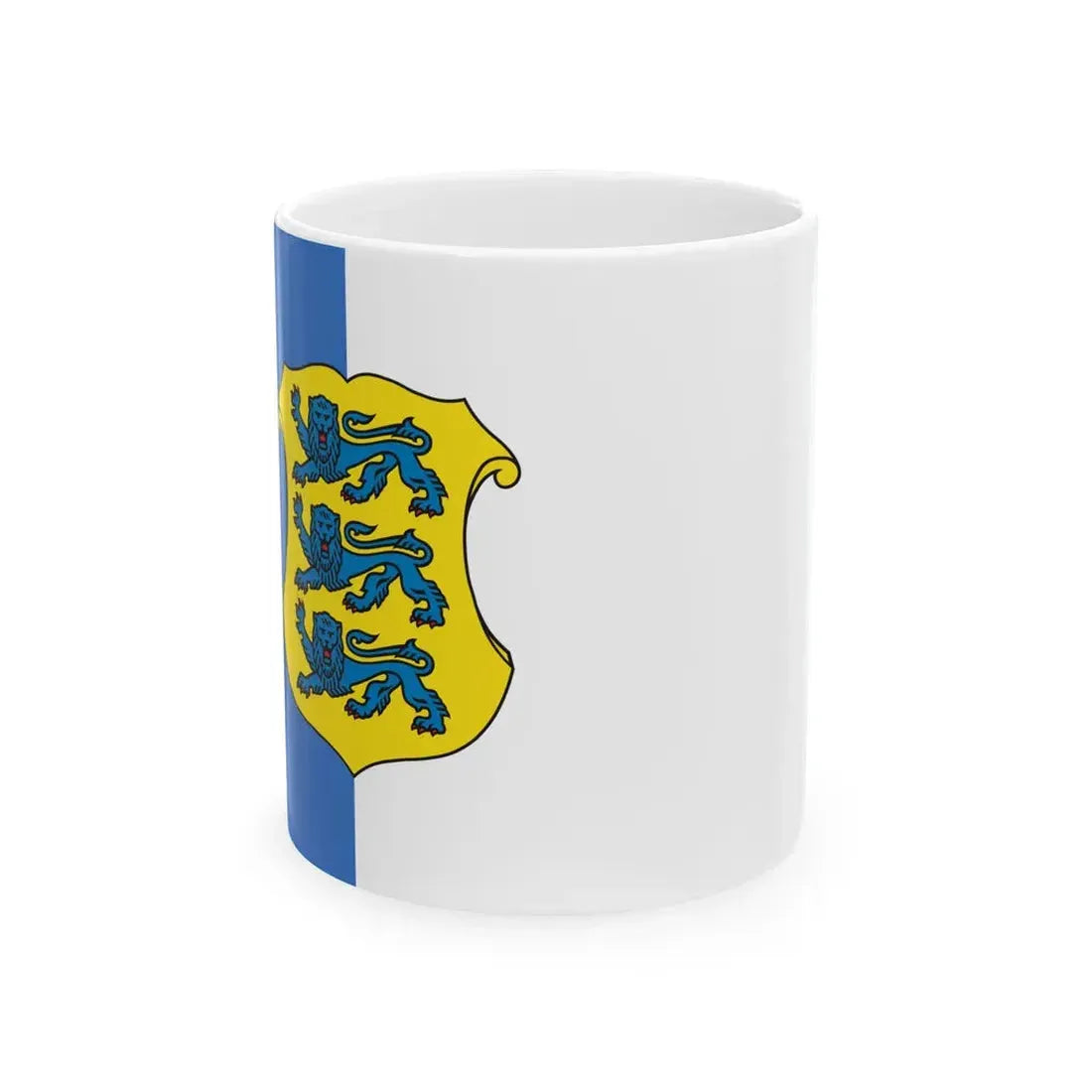 Flags of Estonia - Rear Admiral (Estonia) White Coffee Mug 11oz - Go Mug Yourself