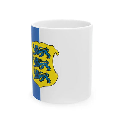 Flags of Estonia - Rear Admiral (Estonia) White Coffee Mug 11oz - Go Mug Yourself