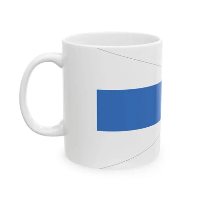Flags of Estonia - Senior Officer Afloat (Estonia) White Coffee Mug - Go Mug Yourself