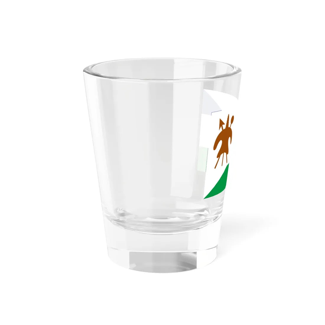 Flags of Lesotho 2006 (Lesotho) Shot Glass 1.5oz - Go Mug Yourself