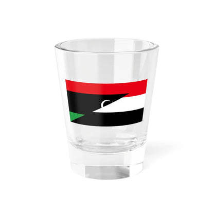 Flags of Libya 1969 (Libya) Shot Glass 1.5oz 1.5oz - Go Mug Yourself