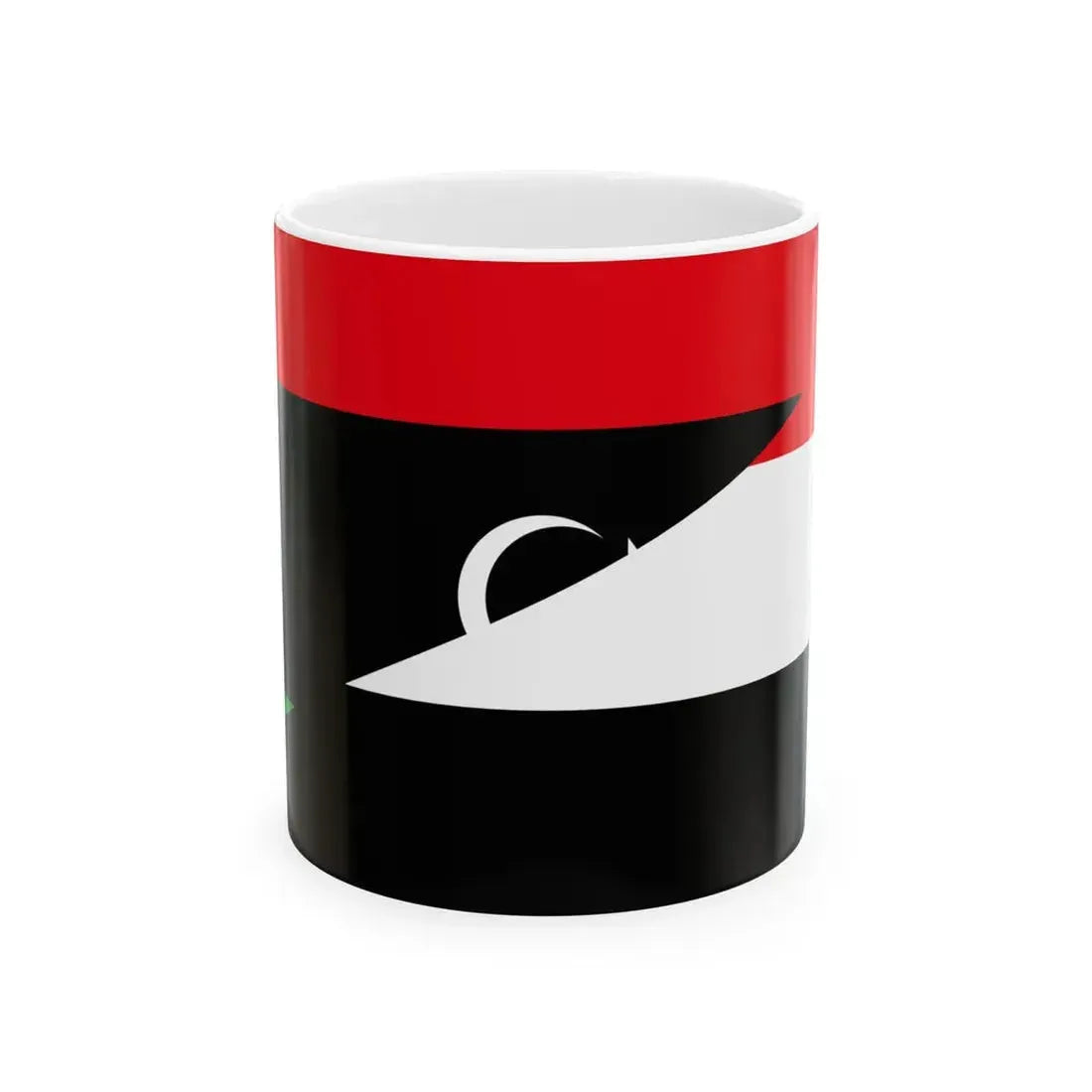 Flags of Libya 1969 (Libya) White Coffee Mug 11oz - Go Mug Yourself