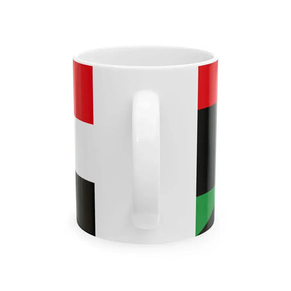 Flags of Libya 1969 (Libya) White Coffee Mug - Go Mug Yourself