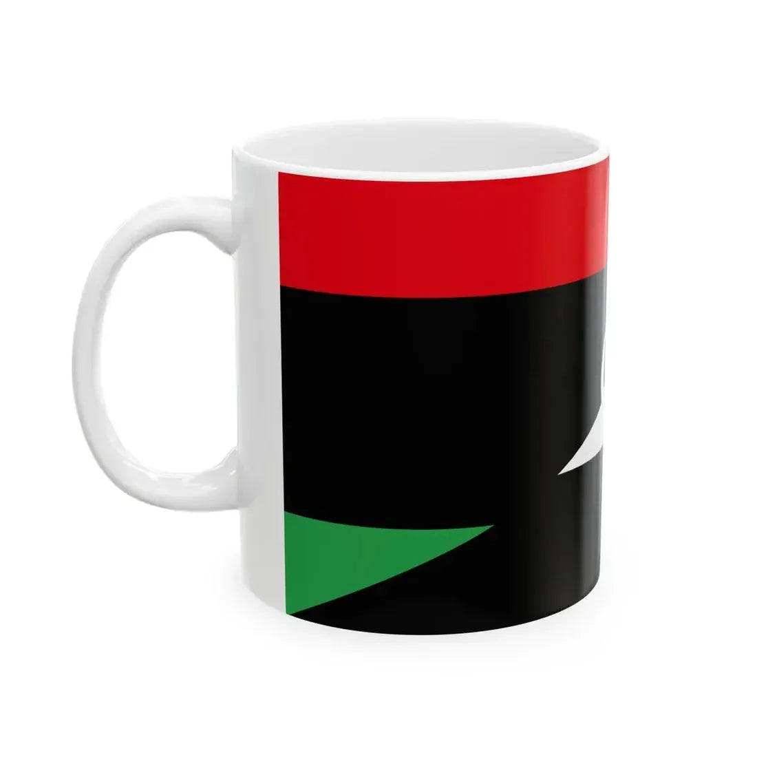 Flags of Libya 1969 (Libya) White Coffee Mug - Go Mug Yourself
