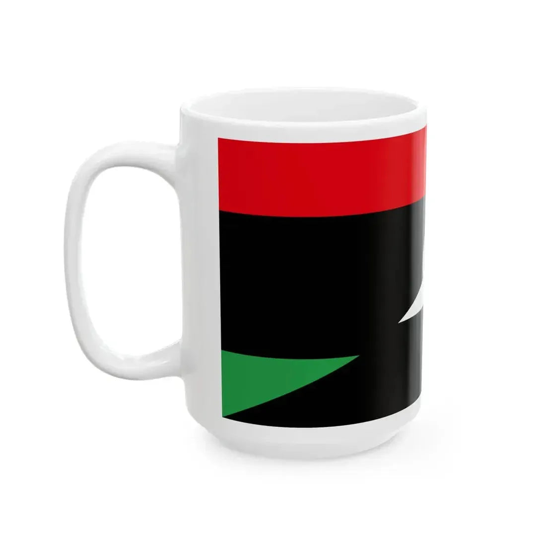 Flags of Libya 1969 (Libya) White Coffee Mug - Go Mug Yourself