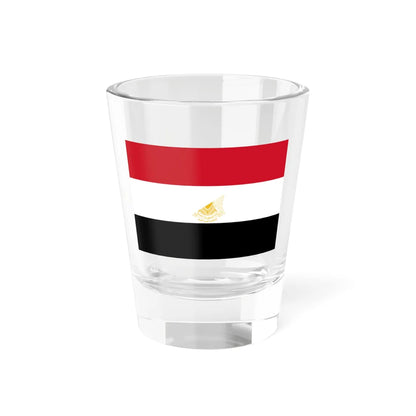 Flags of Libya 1972 (Libya) Shot Glass 1.5oz 1.5oz - Go Mug Yourself