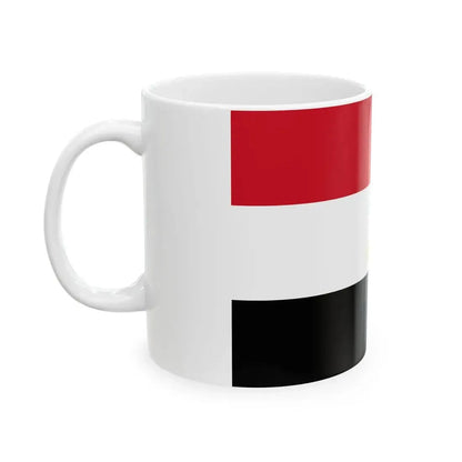 Flags of Libya 1972 (Libya) White Coffee Mug - Go Mug Yourself