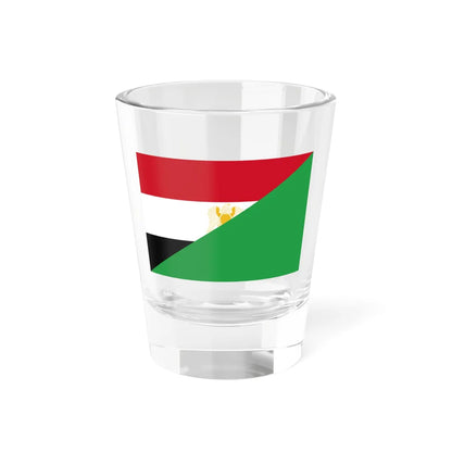 Flags of Libya 1977 (Libya) Shot Glass 1.5oz 1.5oz - Go Mug Yourself