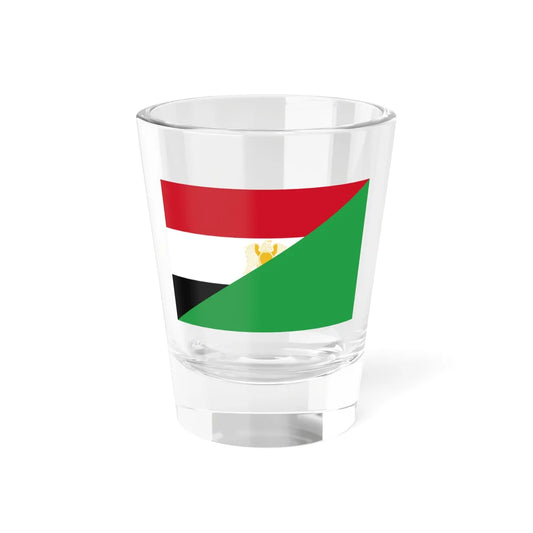 Flags of Libya 1977 (Libya) Shot Glass 1.5oz 1.5oz - Go Mug Yourself