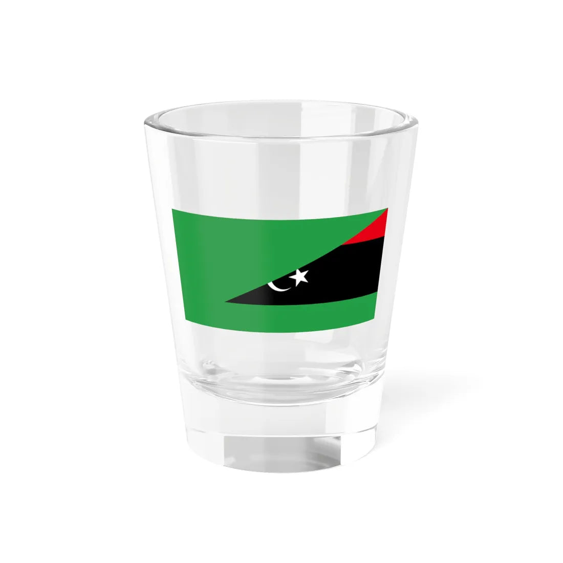 Flags of Libya 2011 (Libya) Shot Glass 1.5oz 1.5oz - Go Mug Yourself