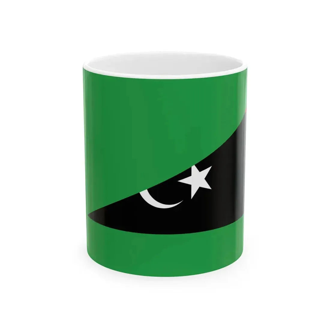 Flags of Libya 2011 (Libya) White Coffee Mug 11oz - Go Mug Yourself