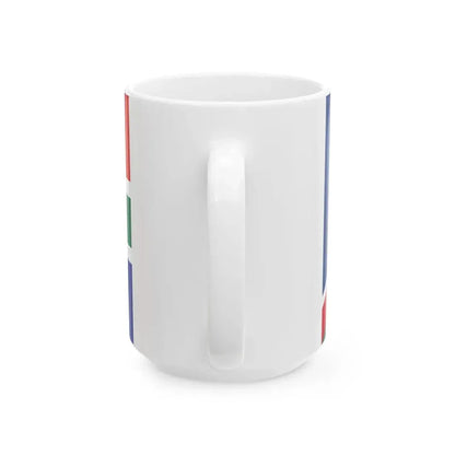 Flags of Namibia and South Africa (Namibia) White Coffee Mug - Go Mug Yourself