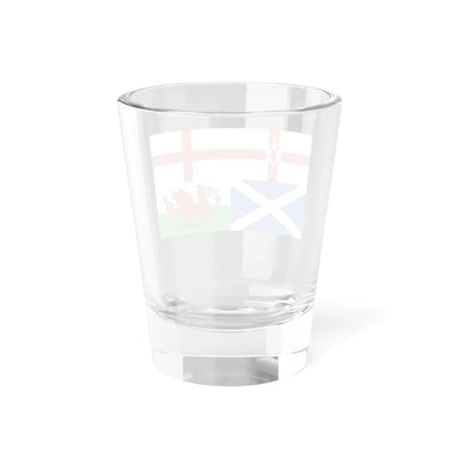 Flags of Northern Ireland England Scotland and Wales (England) Shot Glass 1.5oz - Go Mug Yourself