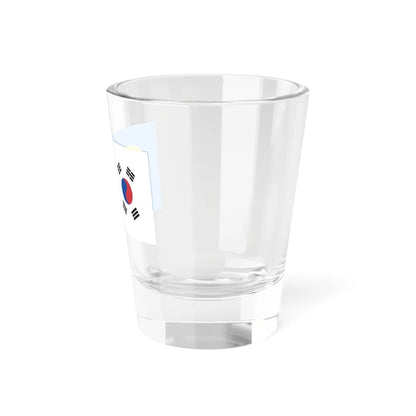 Flags of Palau and South Korea 16-9 (Korea) Shot Glass 1.5oz - Go Mug Yourself