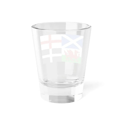 Flags of Scotland England Wales and Cornwall (England) Shot Glass 1.5oz - Go Mug Yourself