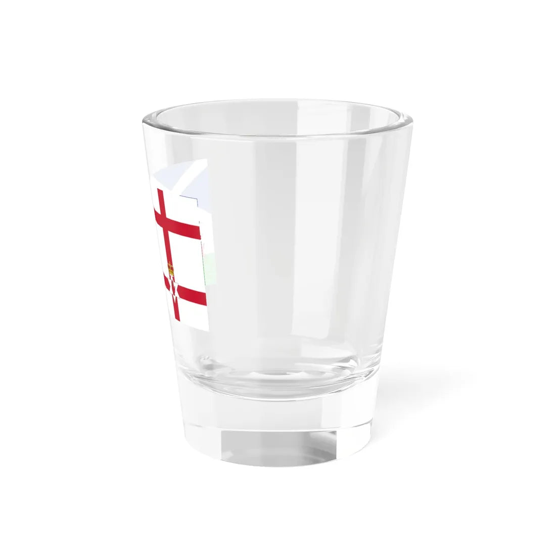 Flags of Scotland England Wales and Northern Ireland (England) Shot Glass 1.5oz - Go Mug Yourself