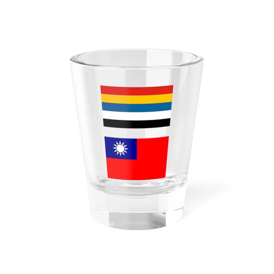 Flags of the Republic of China (China) Shot Glass 1.5oz 1.5oz - Go Mug Yourself