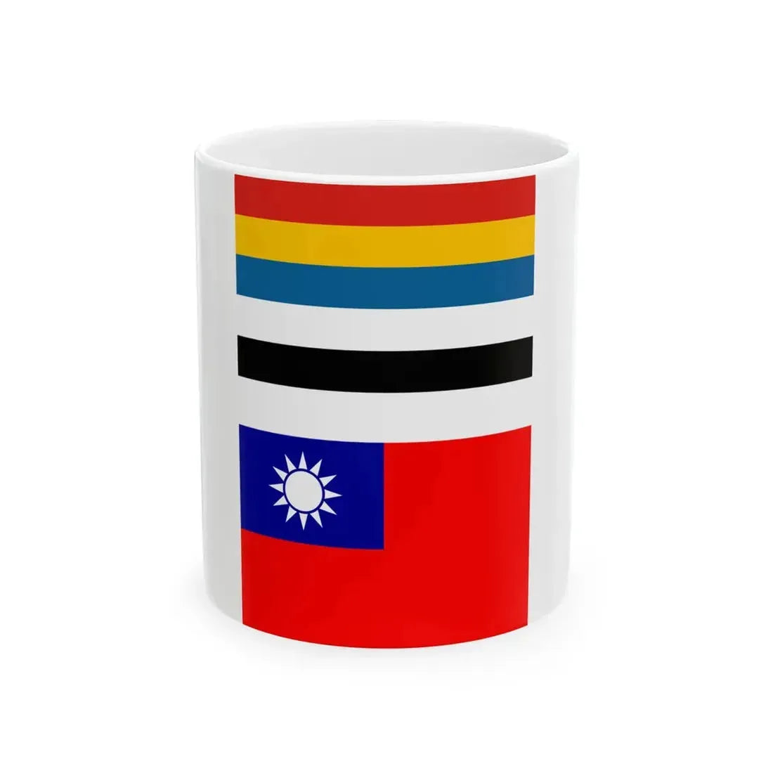 Flags of the Republic of China (China) White Coffee Mug 11oz - Go Mug Yourself