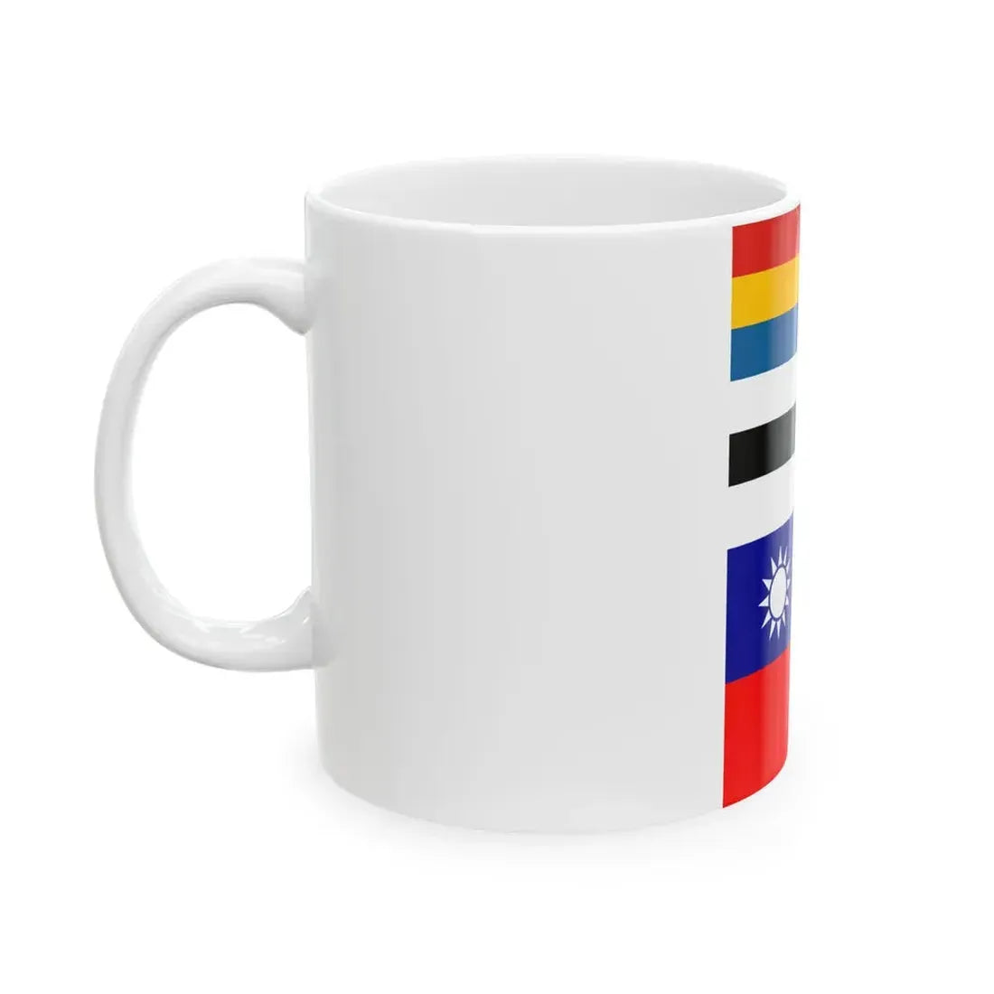 Flags of the Republic of China (China) White Coffee Mug - Go Mug Yourself